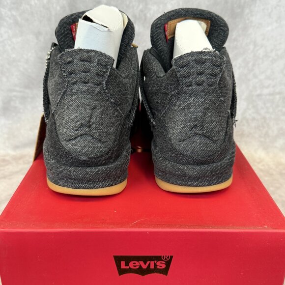 Air Jordan 4 Retro Levi’s NRG – Black / Black / Black